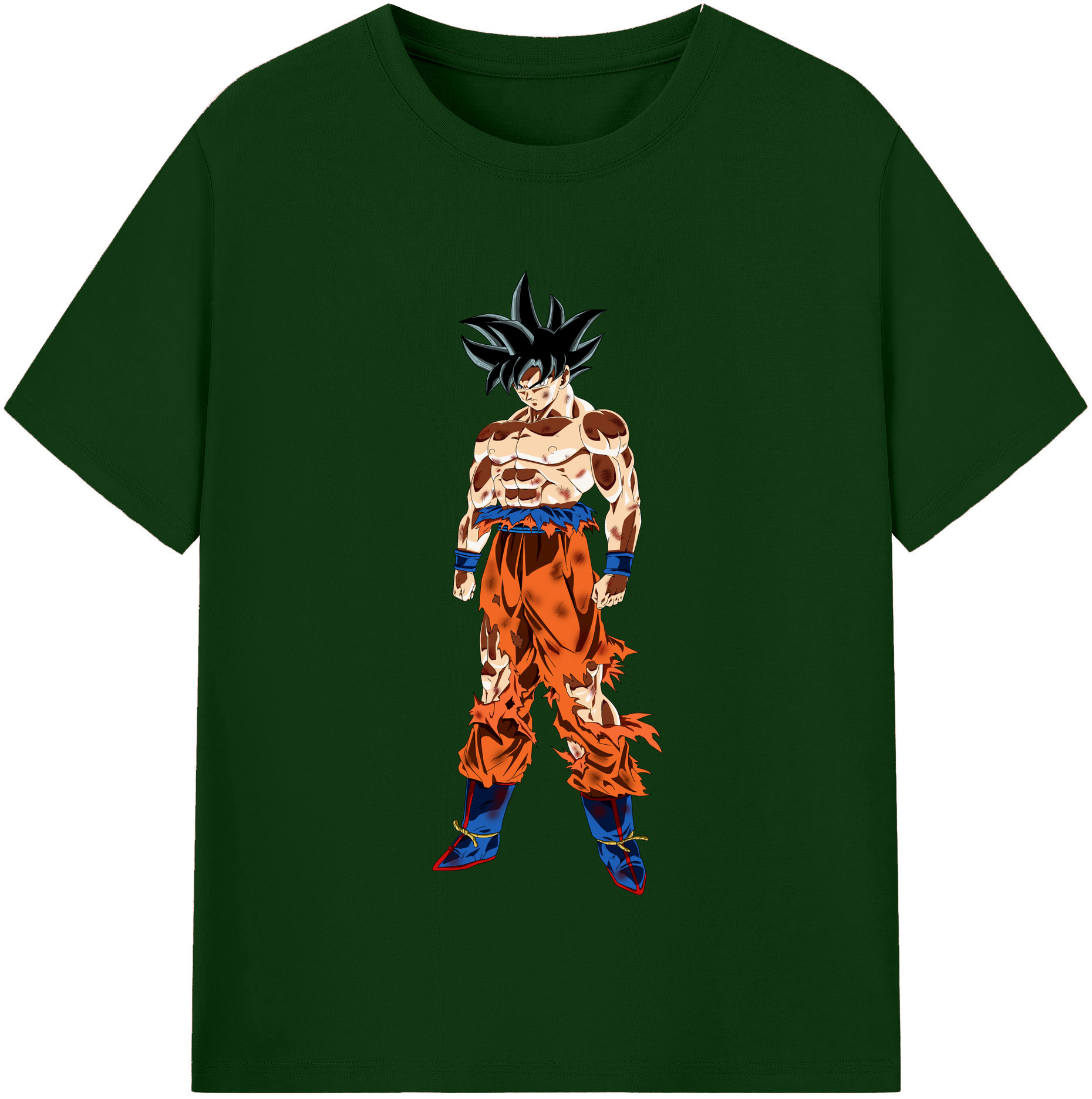 （画像用） ドラゴンボール 孫悟空（そん ごくう）Son Goku カカロット DRAGON BALL Kakarotto 綿100％半袖Tシャツ（フロントプリント）